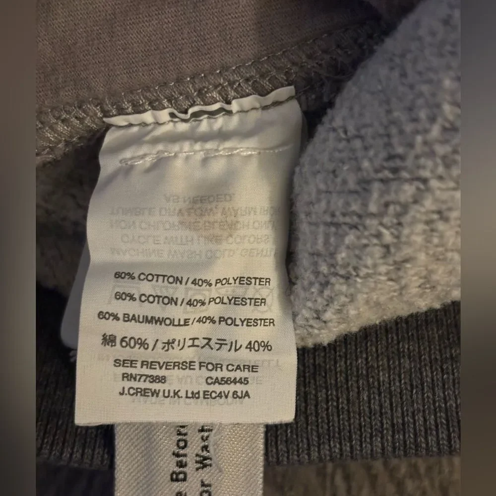 J. Crew Gray Slim Joggers
